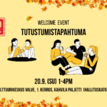 OSJY　Tutstumistapahtuma, banneri, 20.9.2026, klo 13-16, Valvessa