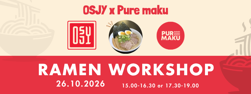OSJY Ramen Workshop with Pure maku